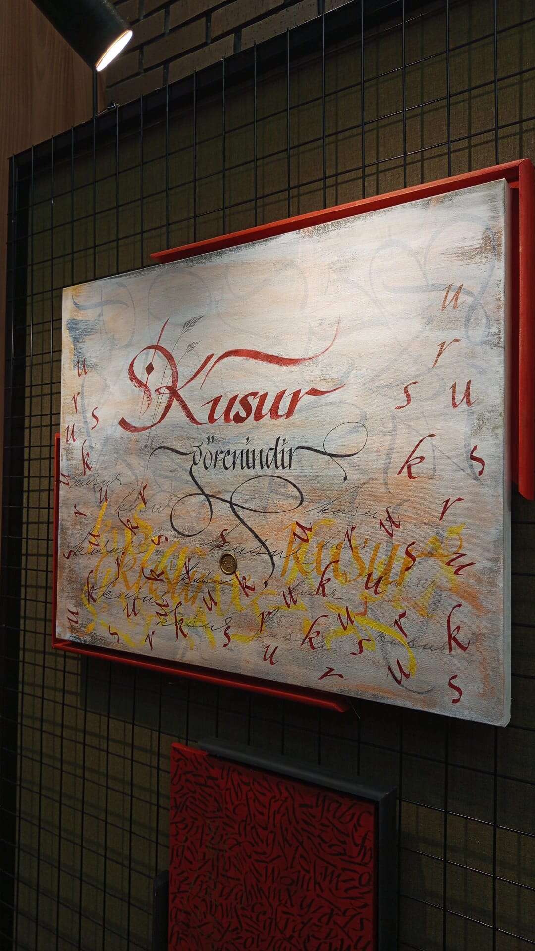 Çöpe gidecek tuvaller sanat eserine dönüştü! Konya’da bir ilk 9